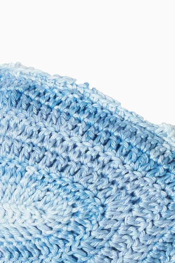 Lucy Self-tie Bikini Top in Crochet