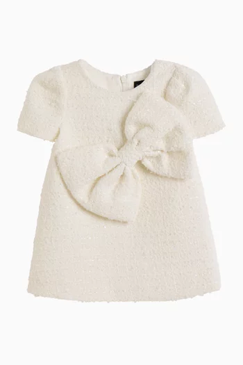 Lucille Bouclé Bow Dress