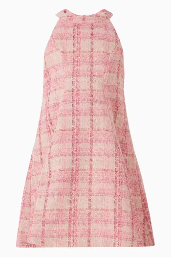 فستان أنسلي قصير