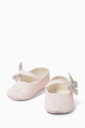 Embellished Butterfly Ballerinas
