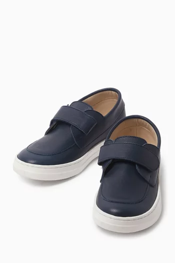 حذاء ديك جلد