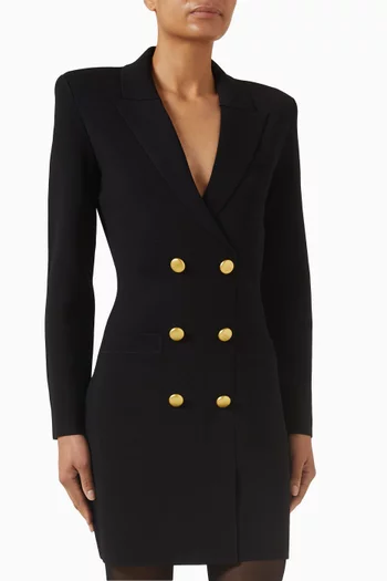 Meyumi Blazer Mini Dress in Knit