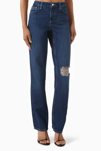 Armida Straight-fit Jeans in Denim
