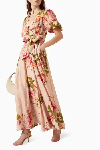 Pavi Floral-print Maxi Dress