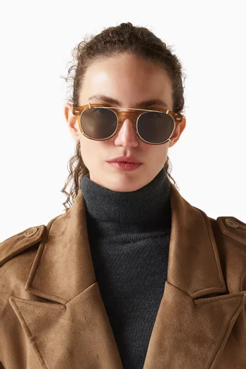 نظارة شمسية أستي أسيتات وستانلس ستيل