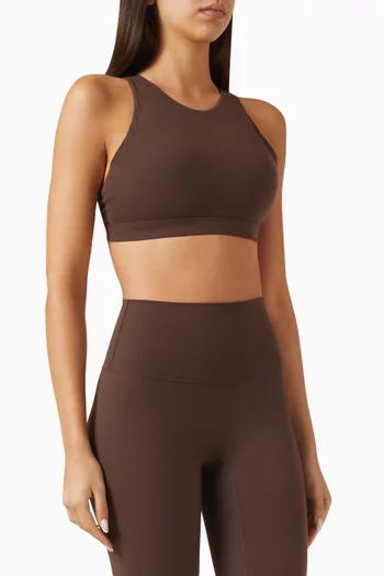 حمالة صدر رياضية نور بياقة عالية