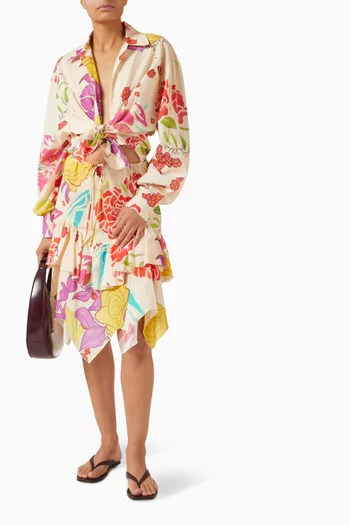 Flores Shirt in Cotton