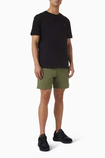 تي شيرت بشعار الماركة قطن جيرسيه