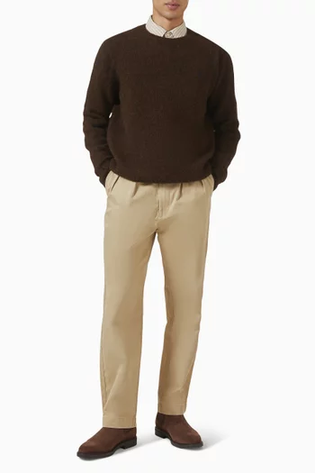 Crewneck Sweater in Knit