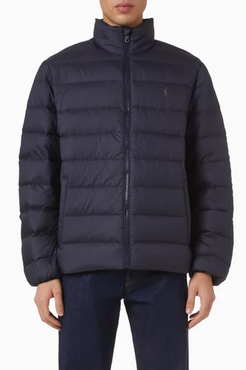 جاكيت مبطن بالزغب نايلون معاد تدويره