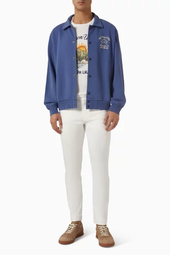 تي شيرت بطبعة قطن