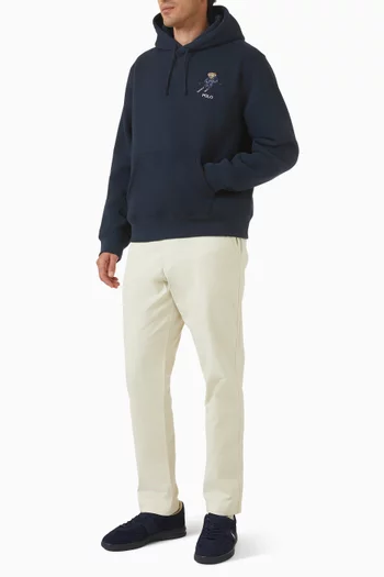 Novelty Active Bear Hoodie in Fleece