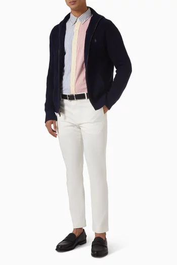 Check Shirt in Cotton Poplin