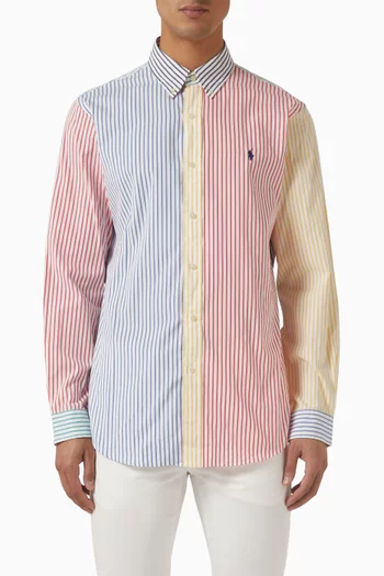 Check Shirt in Cotton Poplin