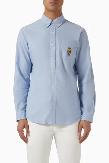 Polo Bear Shirt in Cotton