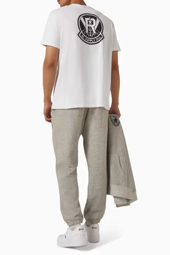 تي شيرت بطبعة قطن