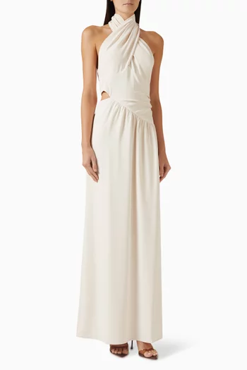 Anisha Halter Maxi Dress