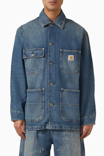 Aden Chore Coat in Denim