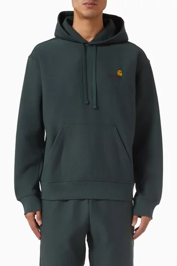 American Script Hoodie in Cotton-blend