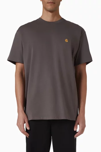 Chase Logo T-shirt in Cotton