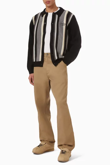 بنطال سيمبل قطن تويل