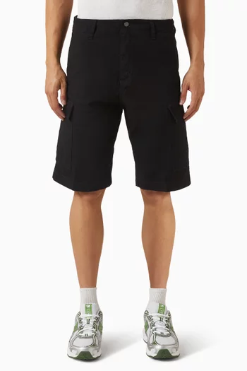 Regular Cargo Shorts in Cotton Ripstop