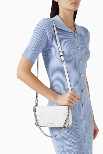 حقيبة بوشيت براينت صغيرة قابلة للتعديل جلد بارز الملمس