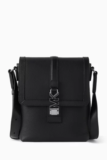 Ezra Crossbody Bag in Leather