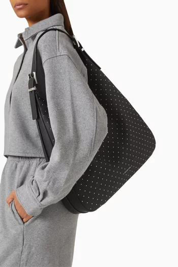Nolita Large Hobo Shoulder bag in Pebbled Leather