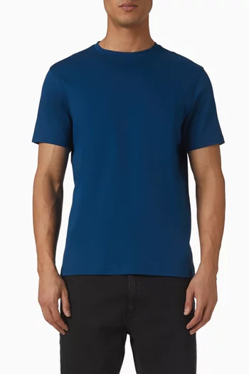 Sleek MK Logo T-shirt in Cotton