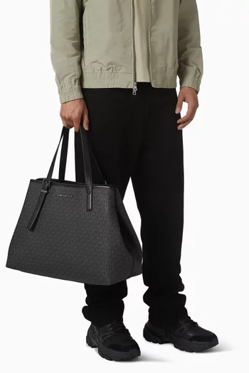 Tote Bag in Logo Canvas