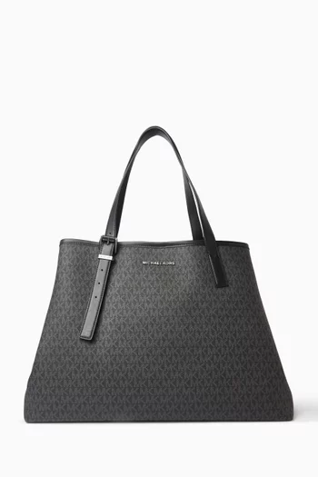 Tote Bag in Logo Canvas