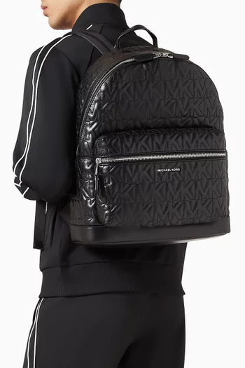 Hudson Dome Backpack in Leather