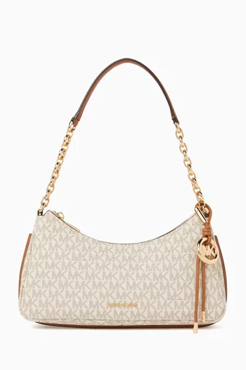 حقيبة كتف نوليتا قنب بنقشة شعار الماركة