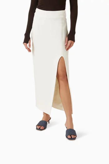 Elyse 50 Mule Sandals in Logo Canvas