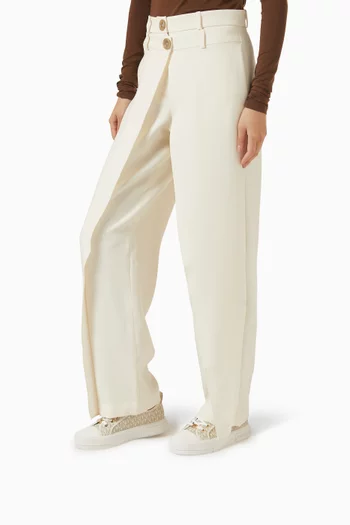 Evy Sneakers in Logo Canvas