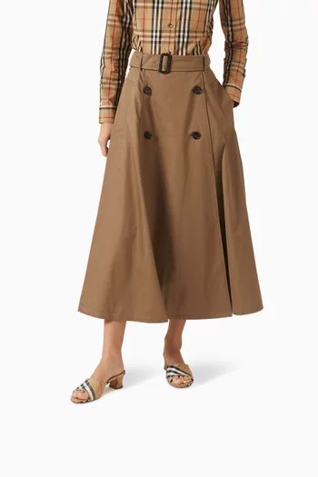 Sloane 45 Check Mules in Canvas