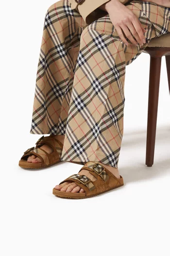 Urchin Sandals in Suede