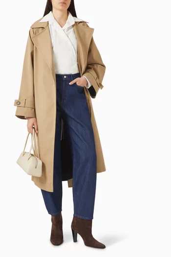 بنطال جينز تايب 03‏ بقصة ساق واسعة دينم