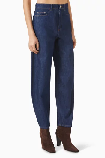 بنطال جينز تايب 03‏ بقصة ساق واسعة دينم