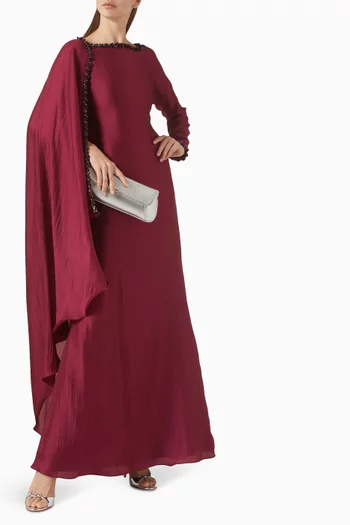 فستان ازميرا مزين بتطريزات