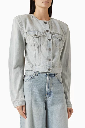 Bethany Wide-leg Jeans in Denim