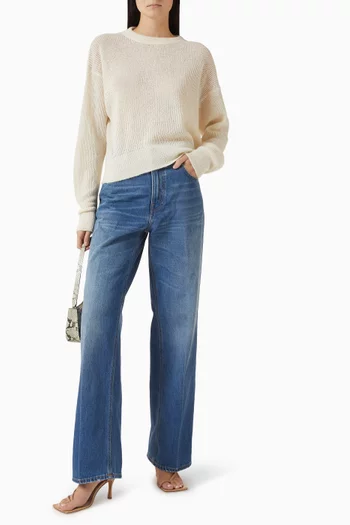 Bonnie Straight-leg Jeans in Denim