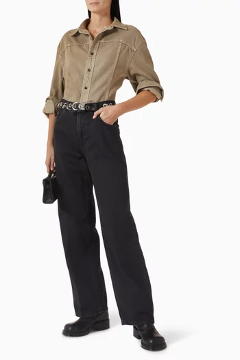 Bonnie Straight-leg Jeans in Denim