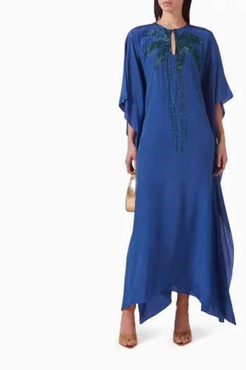 Hand-embroidered Kaftan