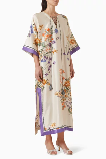 فستان بنقشة زهور