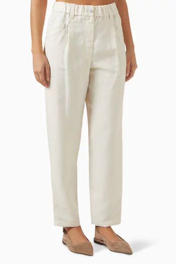 Baggy Pants in Twill