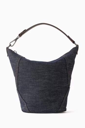 BC Duo Small Bucket Bag in Denim