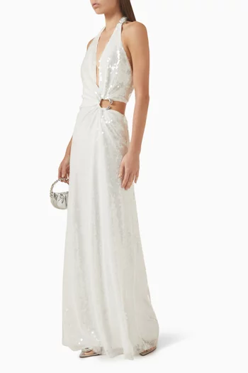 Devon Sequin-embellished Dress