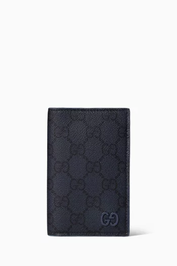 Long Card Case in GG Supreme Canvas